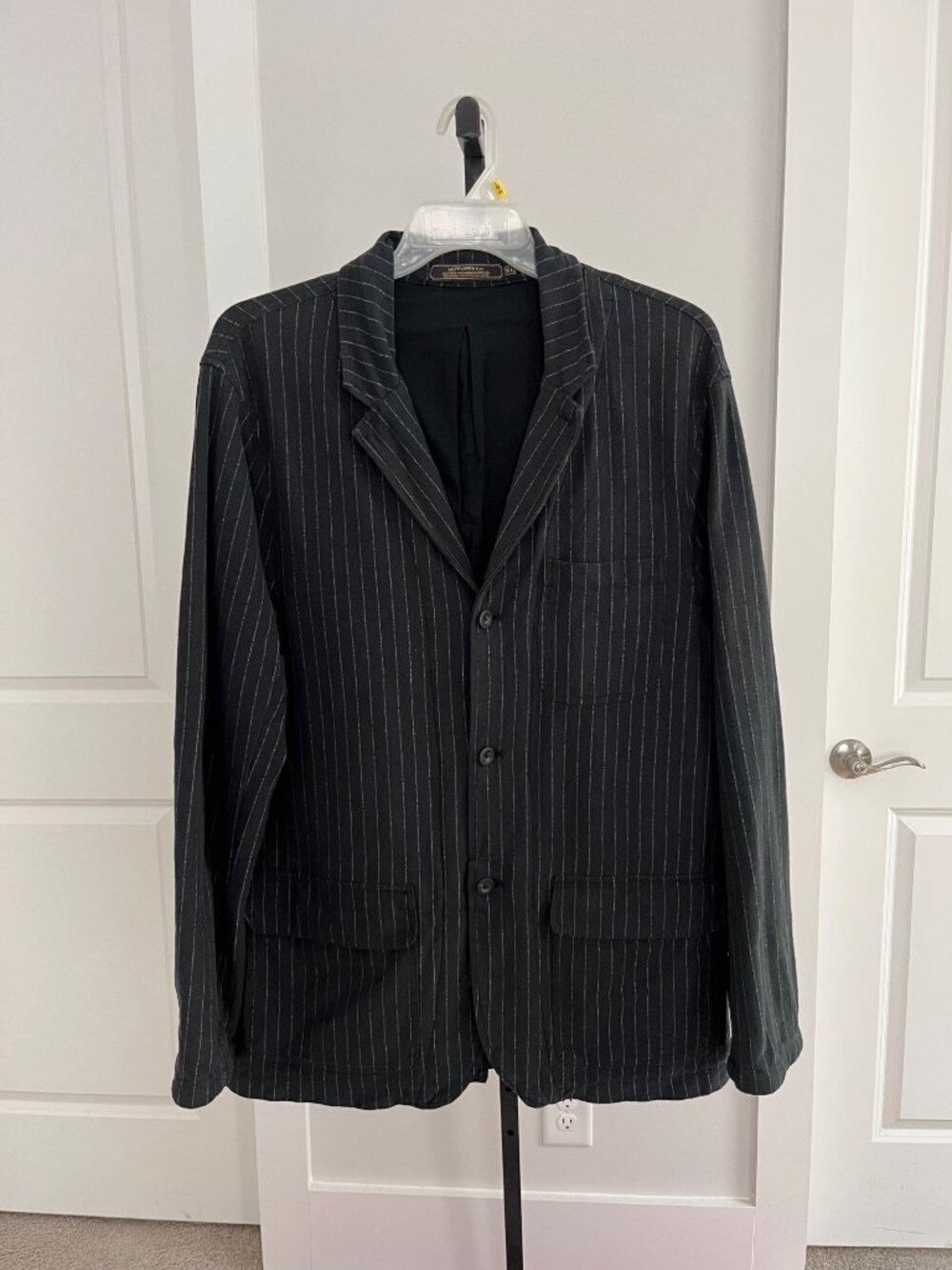 Ralph Lauren & Co. Pinstripe Cotton Blazer Size XL